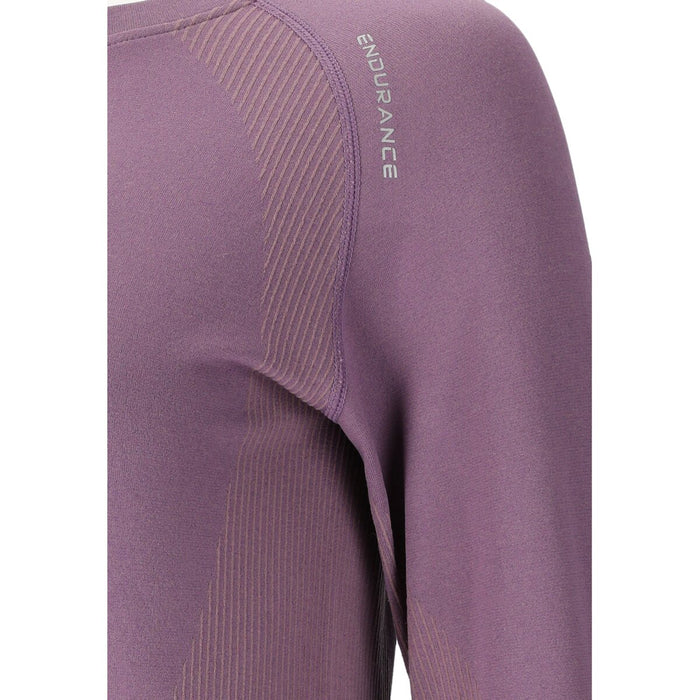 ENDURANCE Halen W Seamless LS Tee T-shirt 4419 Moonscape