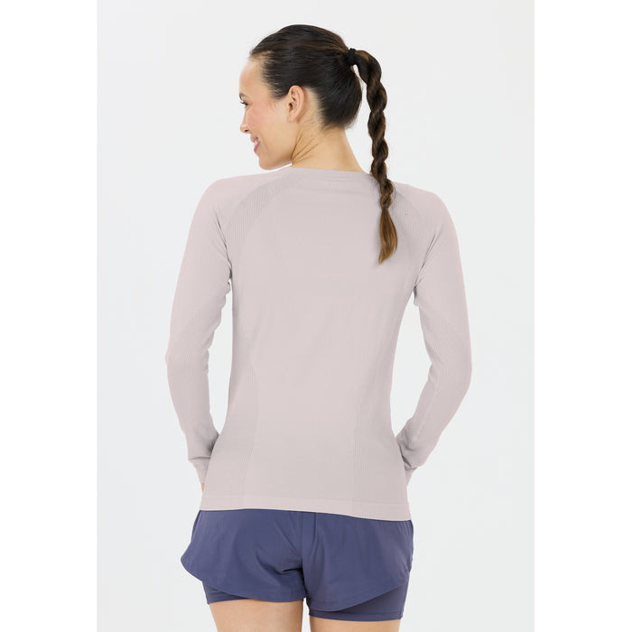 ENDURANCE Halen W Seamless L/S Tee T-shirt 1284 Lilac Gray