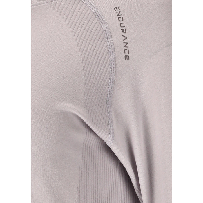ENDURANCE Halen W Seamless L/S Tee T-shirt 1284 Lilac Gray