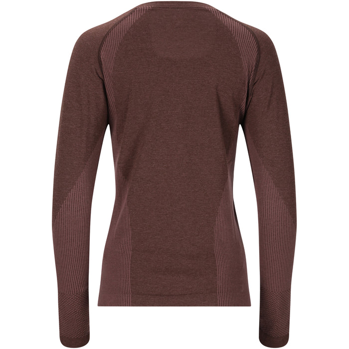ENDURANCE Halen W Seamless L/S Tee T-shirt 4261 Huckleberry