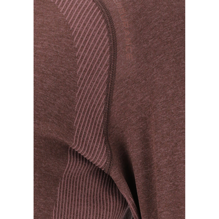 ENDURANCE Halen W Seamless L/S Tee T-shirt 4261 Huckleberry