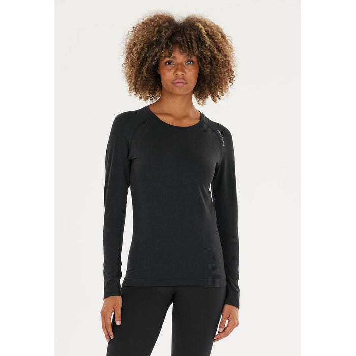 ENDURANCE Halen W Seamless L/S Tee T-shirt 1011 Dark Grey Melange