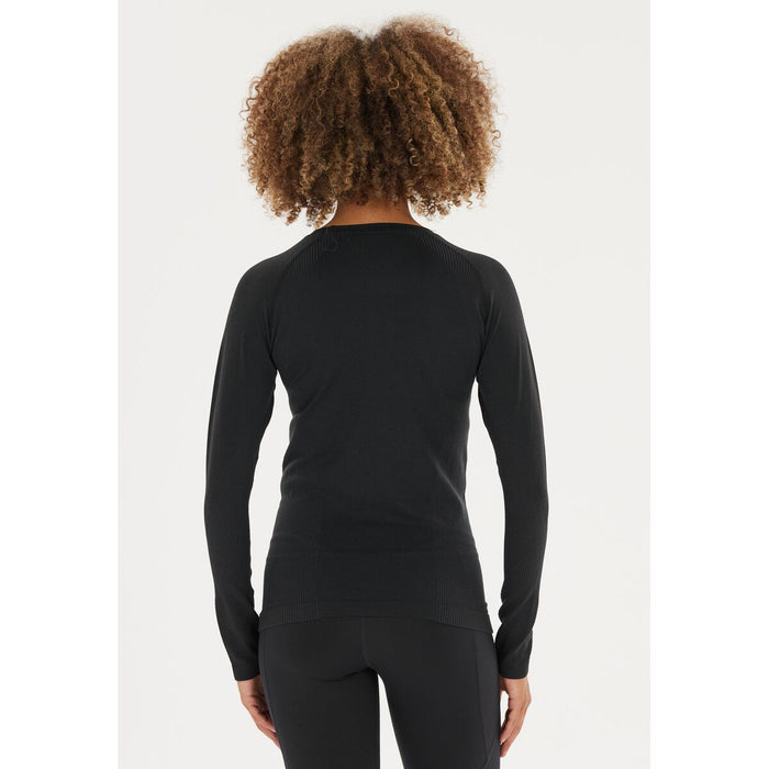 ENDURANCE Halen W Seamless L/S Tee T-shirt 1011 Dark Grey Melange