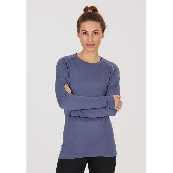 ENDURANCE Halen W Seamless L/S Tee T-shirt 2177 Serenity Blue