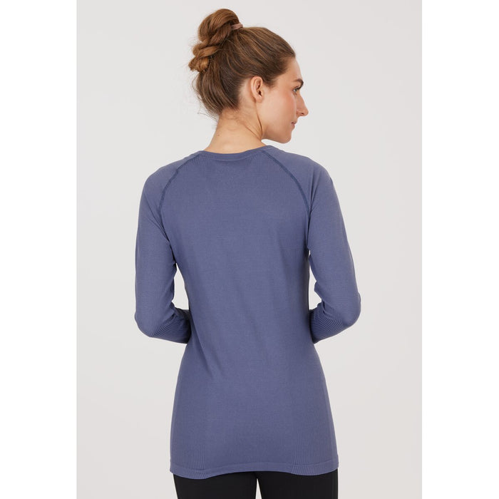 ENDURANCE Halen W Seamless L/S Tee T-shirt 2177 Serenity Blue