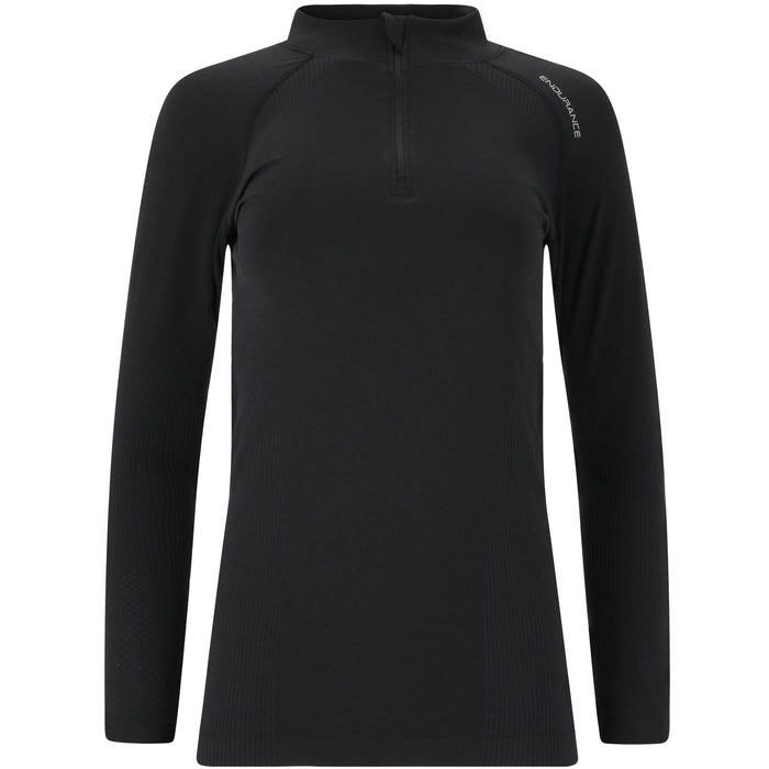 ENDURANCE Halen W Seamless Midlayer Midlayer 1011 Dark Grey Melange