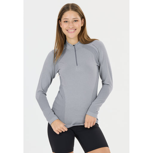 ENDURANCE Halen W Seamless Midlayer Midlayer 2182 Flint Stone