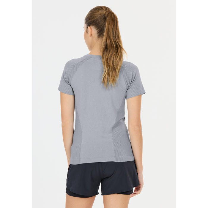 ENDURANCE Halen W Seamless S/S Tee T-shirt 2182 Flint Stone