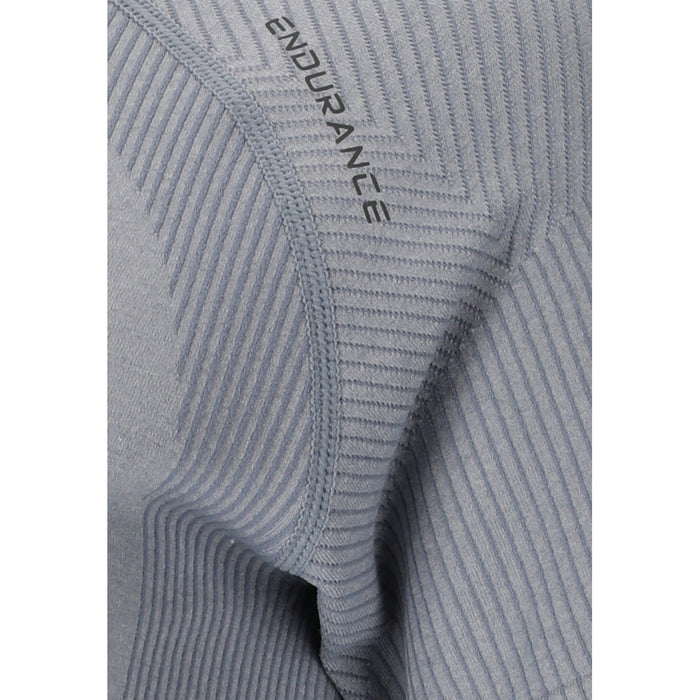 ENDURANCE Halen W Seamless S/S Tee T-shirt 2182 Flint Stone