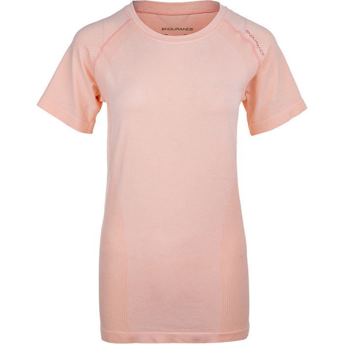 ENDURANCE Halen W Seamless S/S Tee T-shirt 4179 Dusty Peach