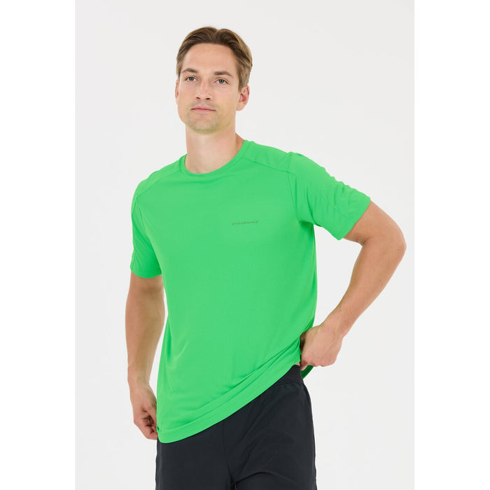 ENDURANCE Hanieber M S/S Tee T-shirt 3238 Island Green