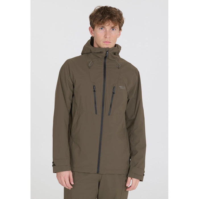 WEATHER REPORT Harbor M Rain-Tech Jacket W-PRO 20000 Jacket 1071 Black Ink