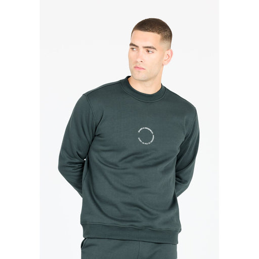 VIRTUS Harwick M Crew Neck Sweatshirt 3242 Dusty Forest