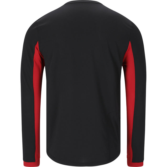 ENDURANCE Havent M Cycling/MTB L/S Tee Cycling Shirt 5057 Scarlet Sage