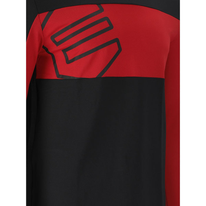 ENDURANCE Havent M Cycling/MTB L/S Tee Cycling Shirt 5057 Scarlet Sage