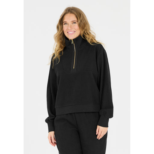 ATHLECIA Hecey W Half zip Sweatshirt 1001 Black