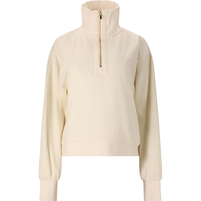 ATHLECIA Hecey W Half zip Sweatshirt 1145 Whisper White