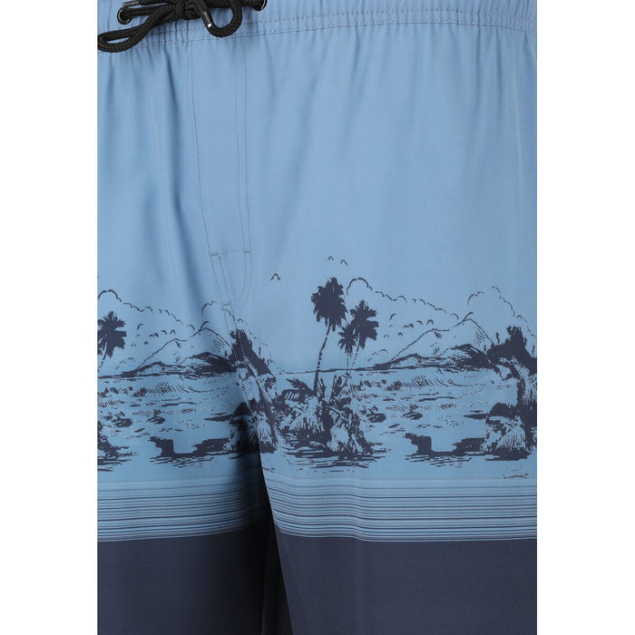 CRUZ Hector M Knee Boardshorts Boardshorts Print 3612 Blue Wave