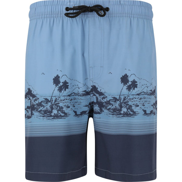 CRUZ Hector M Knee Boardshorts Boardshorts Print 3612 Blue Wave
