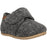 MOLS Heiris Kids Felt Slipper Shoes 1011 Dark Grey Melange