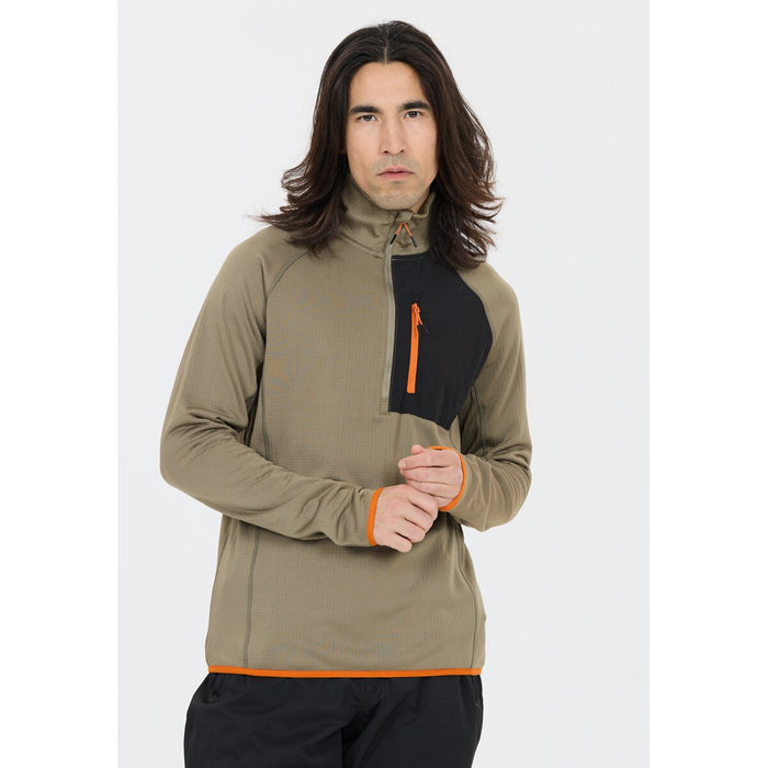 WHISTLER Helge M Half Zip Midlayer Midlayer 3051 Vetiver