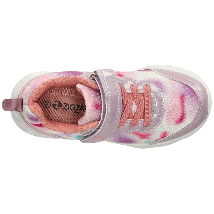 ZIGZAG Hellin Kids Shoe w/Lights Shoes 4300 African Violet
