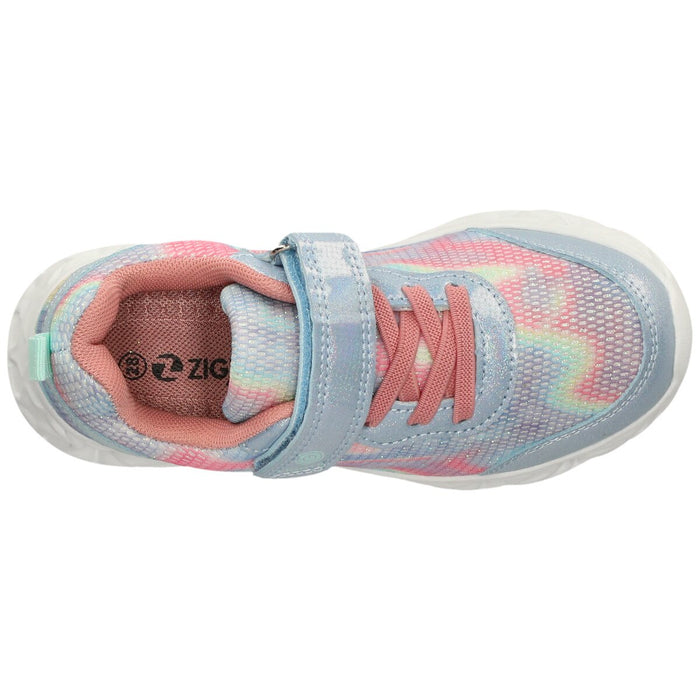 ZIGZAG Hellin Kids Shoe w/Lights Shoes 4351 Blue Heron