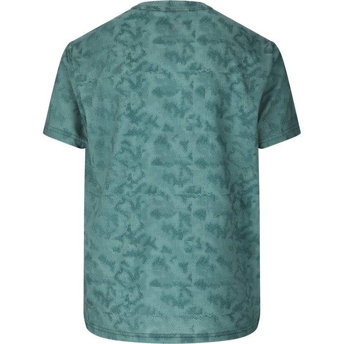 ENDURANCE Heloopa Jr. Print S/S Tee T-shirt P3891 Green Pixels