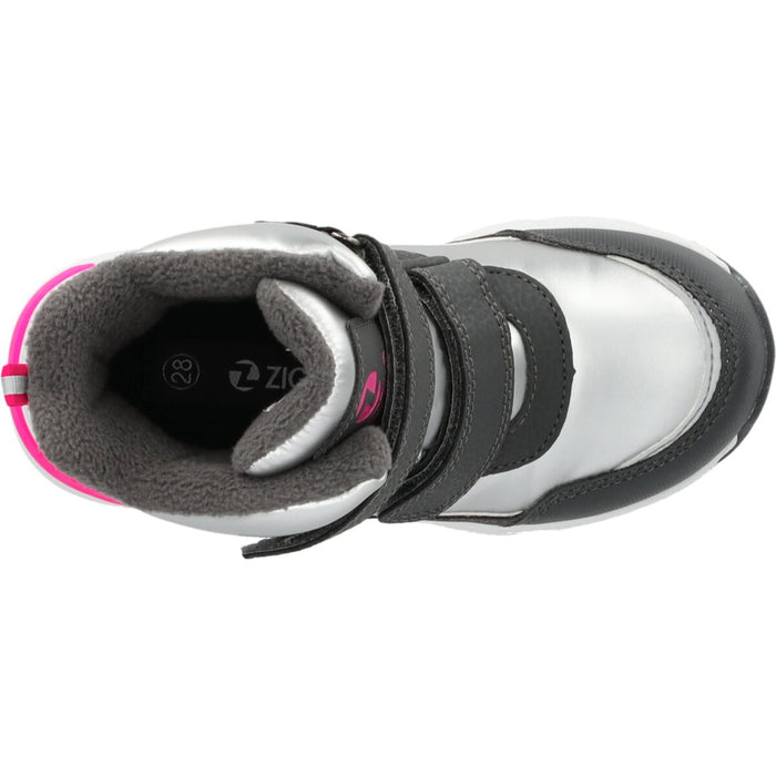 ZIGZAG Hidol Kids Boot w/Lights WP Boots 1155 Tornado