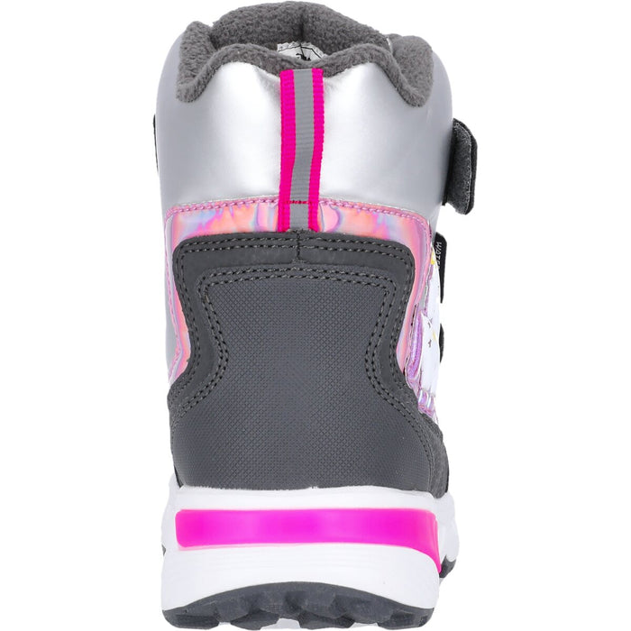 ZIGZAG Hidol Kids Boot w/Lights WP Boots 1155 Tornado