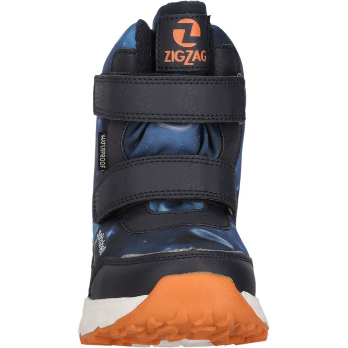 ZIGZAG Hidol Kids Boot w/Lights WP Boots 2048 Navy Blazer