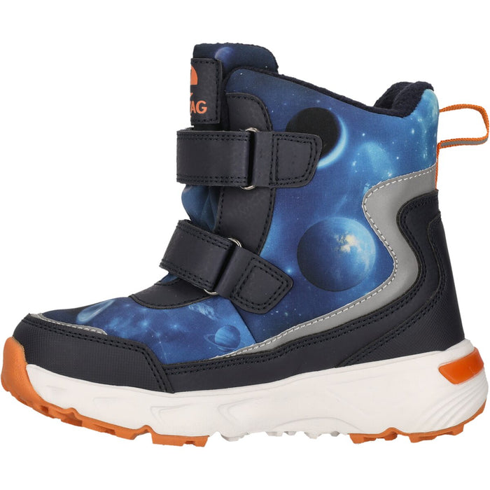ZIGZAG Hidol Kids Boot w/Lights WP Boots 2048 Navy Blazer