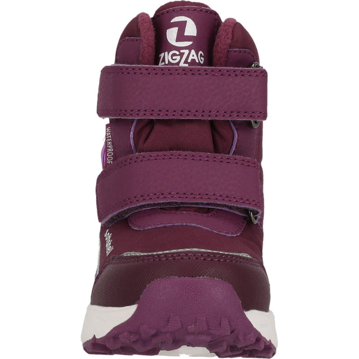 ZIGZAG Hidol Kids Boot w/Lights WP Boots 4149 Purple Pennant