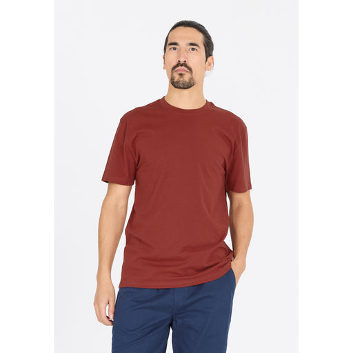 CRUZ Highmore M S/S Tee T-shirt 4174 Madder Brown