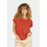 CRUZ Highmore W S/S T-shirt T-shirt 4344 Cinnabar