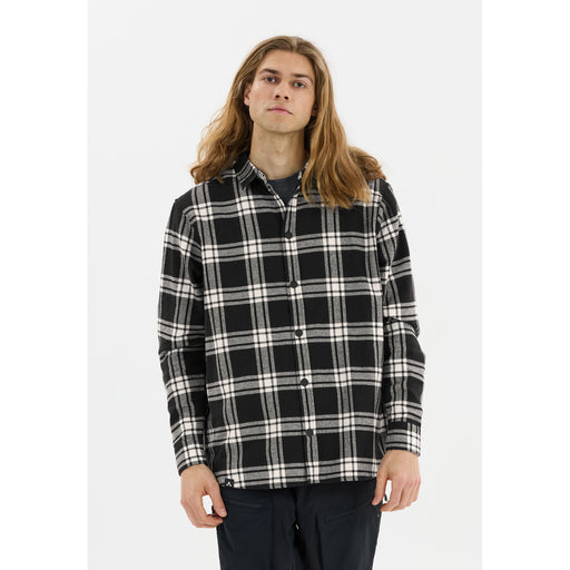 WHISTLER Hoggs M Checked Shirt Shirt 1001 Black