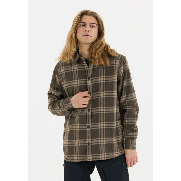 WHISTLER Hoggs M Checked Shirt Shirt 1071 Black Ink