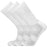 ENDURANCE Hoope Crew Socks 3-Pack Socks 1002A White