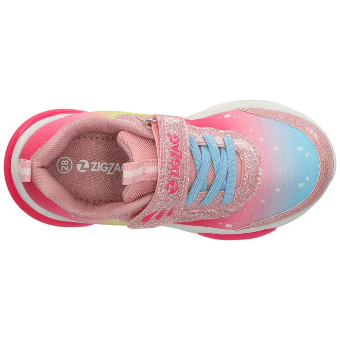 ZIGZAG Hori Kids Shoe W/Lights Shoes 4168 Cameo Pink