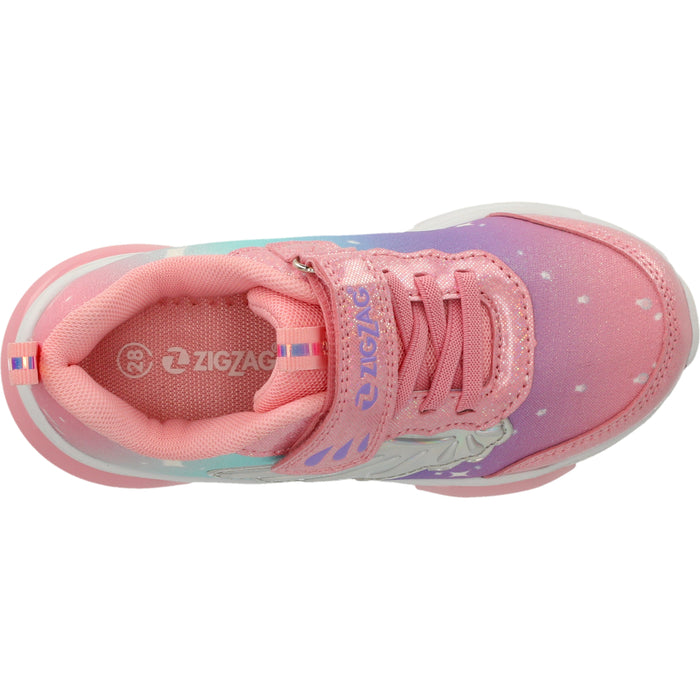 ZIGZAG Hori Kids Shoe W/Lights Shoes 4210 Rose Shadow