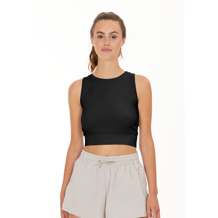 ATHLECIA Horigami W Seamless Cropped Top Top 1001 Black