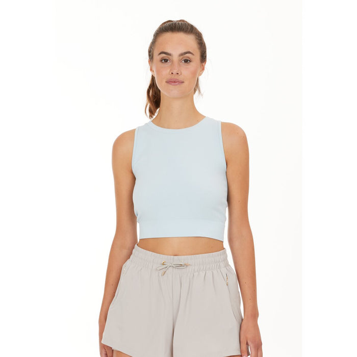 ATHLECIA Horigami W Seamless Cropped Top Top 1039 Plein Air