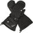 ZANIER Hot STX Sympatex Mitten W/Heat System Gloves ZA2000 Black