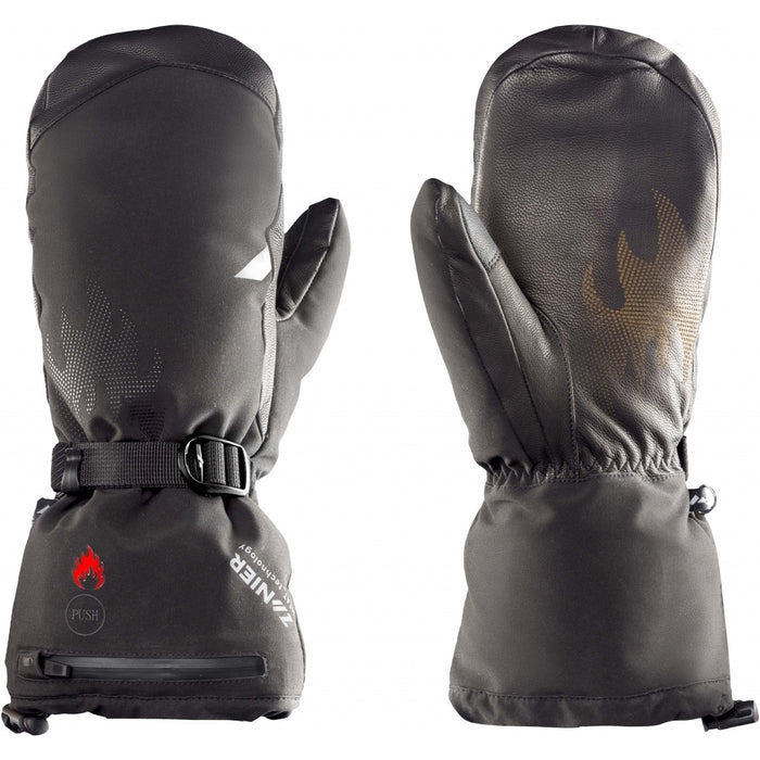 ZANIER Hot STX Sympatex Mitten W/Heat System Gloves ZA2000 Black