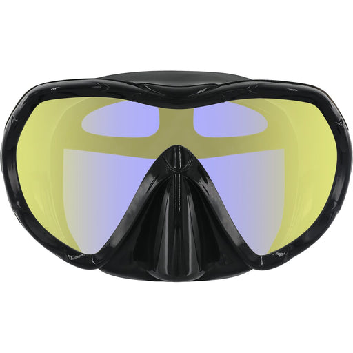 REZO Huelva Mirror Adult Dive Mask Swimming equipment 1001 Black