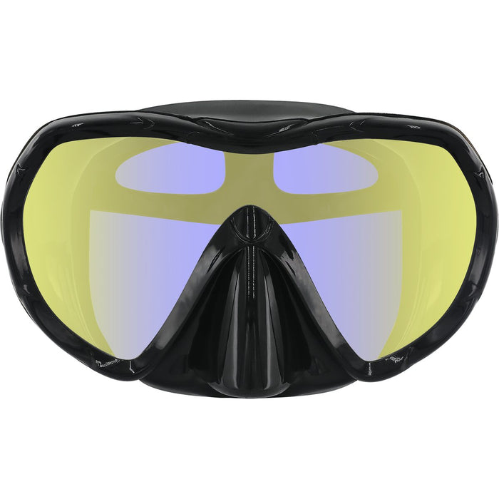REZO Huelva Mirror Adult Dive Mask Swimming equipment 1001 Black