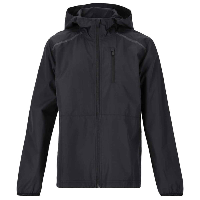 ENDURANCE Hugoee Jr. Jacket W/Hood Running Jacket 1001 Black