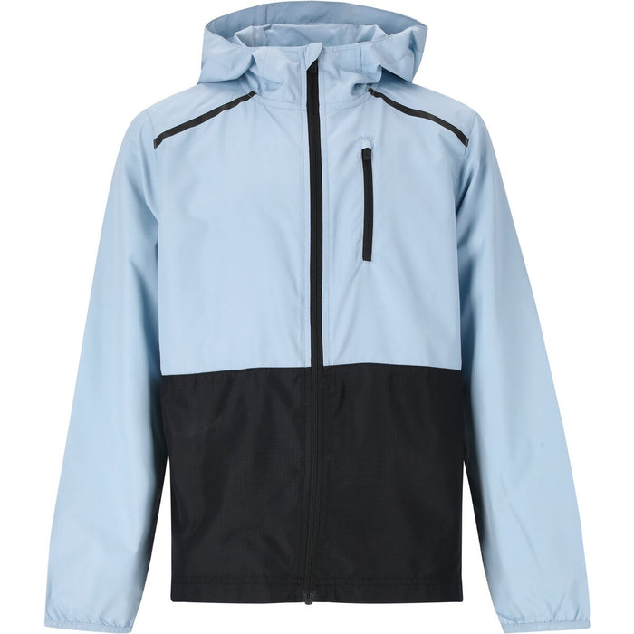 ENDURANCE Hugoee Jr. Jacket W/Hood Running Jacket 2184 Blue Fog