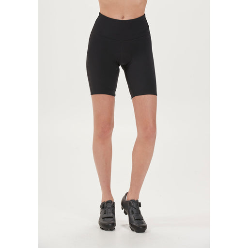 ENDURANCE Hulda W High Waist Indoor Cycling Shorts Cycling Tights 1001 Black