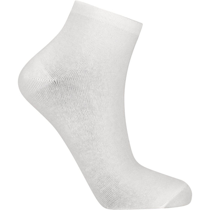 ENDURANCE Ibi Quarter Socks 6-Pack Socks 1002 White